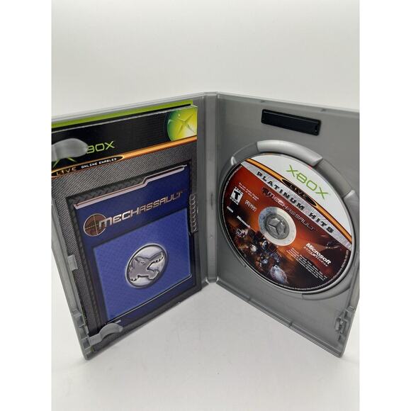 MechAssault (Original Xbox) Platinum Hits CIB COMPLETE & TESTED - Picture 4 of 7
